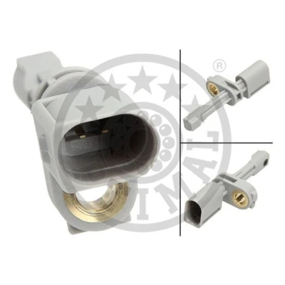 Abbildung von OPTIMAL 06 S579 ABS Sensor aktiver 37,9 VOLKSWAGEN: Golf 7 Schrägheck, Caddy 3 Kombi, Kastenwagen, SKODA: Octavia Combi, Kodiaq