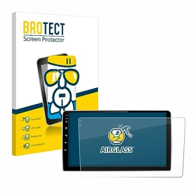 Abbildung von BROTECT Schutzglas für Junsun V1 pro 9&quot; Schutzfolie Panzer Folie Glas [Extrem Kratzfest 9H, Anti Fingerprint, Ultra Transparent]