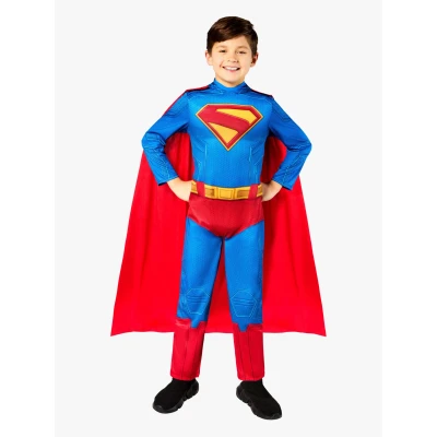 Abbildung von Rubies Offiziel DC Comics Classic Superman Kinderkostüm,Verkleidung für Kinder,Größe 5 6 Jahre