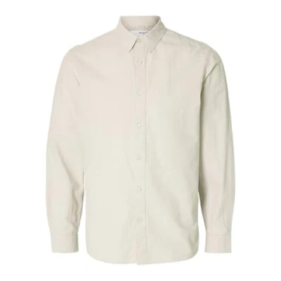 Abbildung von Selected Homme Slimnew LS NOOS Hemd, Herren, Größe: XL, Pure cashmere