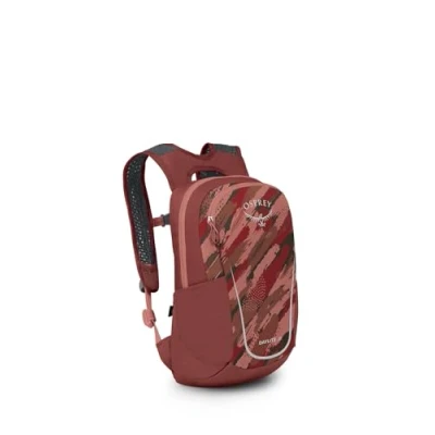 Abbildung von Osprey Daylite JR Tagesrucksack, Größe: One Size, Brush strokes print red canyon