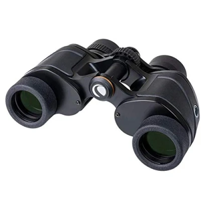 Abbildung von Celestron 72251 Ultima 8 x 32 Porroprismen Fernglas, voll mehrfach vergütete Linse, BaK 4 Prismenglas Schwarz