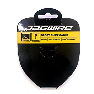 Abbildung von Jagwire Shift Slick Edelstahl Sram/Shimano Bremszug, Silber, 1,1 x 4445 mm