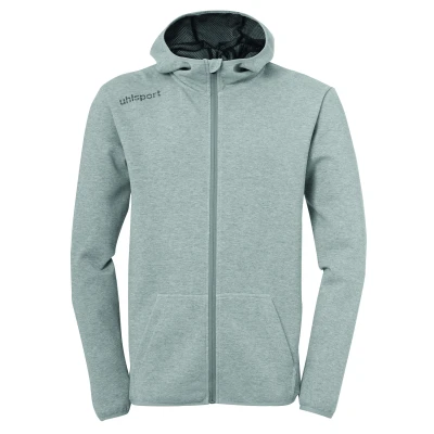 Abbildung von uhlsport Herren Essential Hood Jacke, Dark grau Melange, 4XL