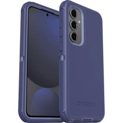 Abbildung von OtterBox Defender Hülle für Samsung Galaxy S24 FE, stoßfest, sturzsicher, Ultra robust, schützende Hülle, 7X getestet nach Militärstandard, Lila, Keine Einzelhandelsverpackung