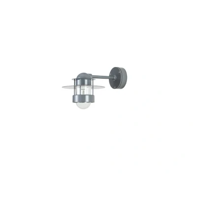 Abbildung von Louis Poulsen Albertslund Wandlampe 41,5 cm grau