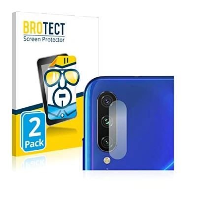 Abbildung von BROTECT (2 Stück Schutzfolie für Xiaomi Mi A3 (NUR Kameraschutz) Displayschutz Folie Ultra Klar