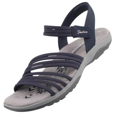 Abbildung von Skechers Riemensandalette, Damen, Größe: 39, Navy Schuhe