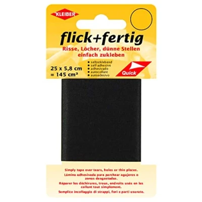 Abbildung von KLEIBER Aufkleber flick und fertig selbstklebendes Reparaturband aus Nylon 3er Set, (Packung), selbstklebend