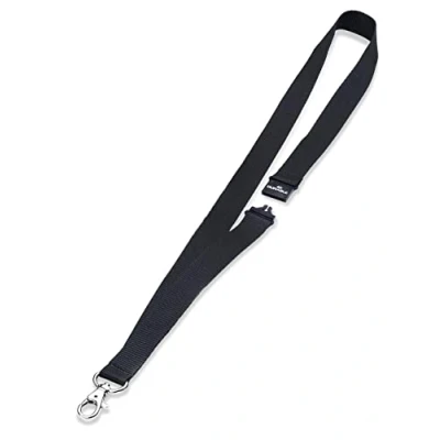 Abbildung von Durable Schlüsselband ECO mit Karabiner und Sicherheitsverschluss, 10 Stück, schwarz, 824001