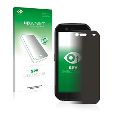 Abbildung von upscreen Anti Spy Blickschutzfolie für Caterpillar Cat S42 Privacy Screen Displayschutz Folie [Sichtschutz, Blaulichtfilter]