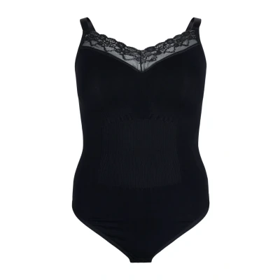 Abbildung von Devoted By Zizzi Body, Damen, Größe: L/XL, Black