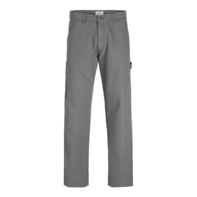 Abbildung von JACK &amp; JONES Herren Jpsteddie Jjbarkley Carpenter Pant Cargohose, Smoked Pearl, 31W / 30L