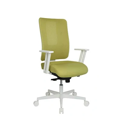 Abbildung von Topstar Bürostuhl Sitness Life 50 inkl. Armlehnen senf grün