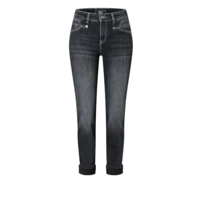 Abbildung von MAC Jeans RICH Slim Fit, Damen, Größe: W42x30, Anthra used (d962)