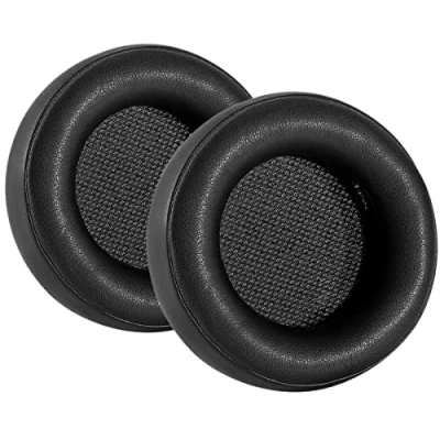 Abbildung von Doweiss Leder Ersatz Ohrpolster für Kompatibel Corsair Virtuoso RGB,Virtuoso RGB Wireless SE, XT,Gaming Headset Memory Foam Ohrmuscheln Kissen (Schwarz)