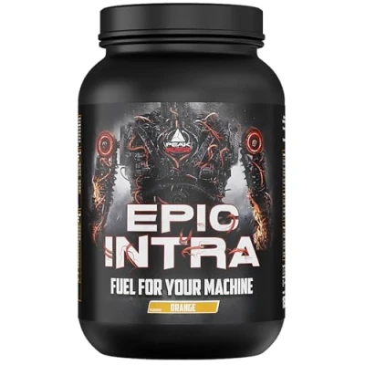 Abbildung von PEAK Epic Intra 1500g Geschmack Orange I Workout 30 Portionen Kohlenhydratmatrix mit Cluster Dextrin essentielle Aminosäuren Elektrolyte L Carnitin Muskelaufbau vegan 1500 g