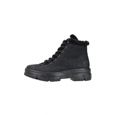 Abbildung von Rieker Damen Schnürstiefel in schwarz Gr. 41