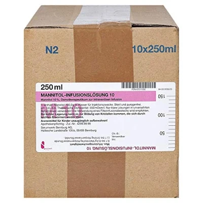 Abbildung von Mannitol Infusionslösung 10X250 ml