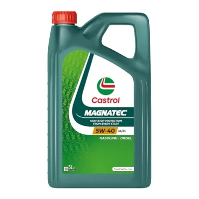 Abbildung von Castrol Magnatec A3/B4 5W 40 5l Motoröl 15F64B MERCEDES BENZ: C Klasse Limousine, T modell, E AUDI: 80 B4 Avant