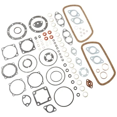 Abbildung von ELRING 234.941 Dichtungsvollsatz, Motor ohne Zylinderkopfdichtung, mit Ventilschaftabdichtung, Wellendichtring Kurbelwelle VOLKSWAGEN: Kaefer
