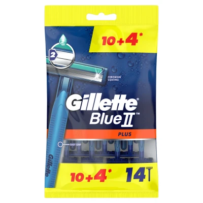 Abbildung von Men&#039;s disposable razors Gillette Blue 2 Plus 10 + 4 pcs