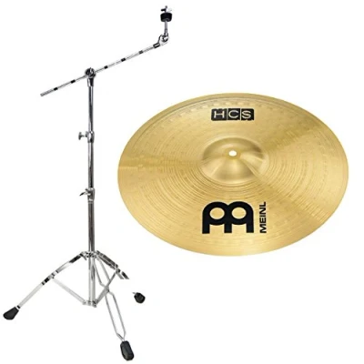 Abbildung von Meinl Cymbals Becken HCS 16 Crash mit Galgen Beckenständer,Crash Becken, Beckenständer