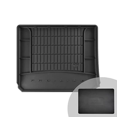 Abbildung von FROGUM ProLine 3D Gummimatte Exklusive Auto Kofferraummatte Kofferraumwanne für Jeep Cherokee V 2013 2018 Bequemer Organiser Die höchsten Kanten