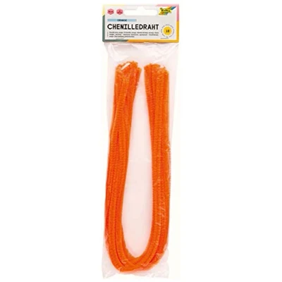 Abbildung von folia Pfeifenreiniger orange