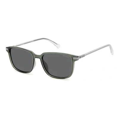 Abbildung von Polaroid Herren PLD 4169/G/S/X Sonnenbrille, grün grau, 54