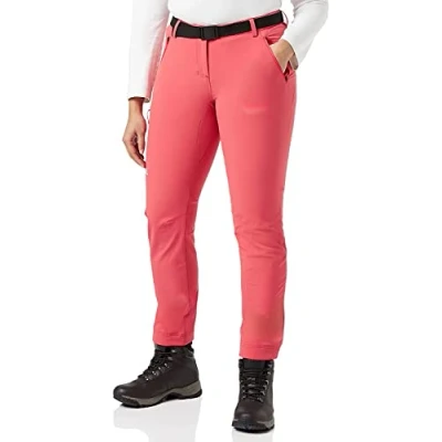 Abbildung von Schöffel Damen Pants Taibun L, funktionale Wanderhose, wasserabweisende und schnelltrocknende Outdoor Hose aus 2 Wege Stretch, geranium, 42