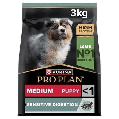 Abbildung von Pro Plan Dog Puppy Medium Breed Sensitive Digestion Lamm Hundefutter...