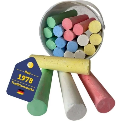 Abbildung von Best Sporting Malkreide Straßenkreide Kinder I 20 Kreidestifte 10,5cm lang