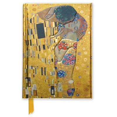 Abbildung von Premium Notizbuch DIN A6: Gustav Klimt, Der Kuss: Unser hochwertiges, liniertes Blankbook mit festem, künstlerisch geprägtem Einband und ... A 6 Magnetverschluss, Band 1)