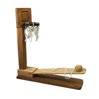 Abbildung von LOGOPLAY Basketball Geschicklichkeitsspiel aus Holz