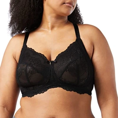 Abbildung von Gossard Damen 7738 BLK Plunge BH, Black, 32E