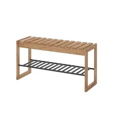 Abbildung von MCA furniture Schuhbank &quot;BANTRY Bank&quot;, Schuhablage in schwarz