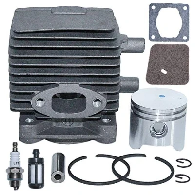 Abbildung von AUMEL Zylinderkolben Kit 34 MM Für Stihl Trimmer FS75 FS80 FS85 HS75 HS80 HS85 HL75 HL75K HT70 FC75 FC85 FH75 FR85 HT85 KA85 KR85 KW85 SP81 SP85 Teil ersetzen # 4137 020 1202/4137 1201.