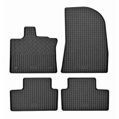 Abbildung von Fußmatten kompatibel mit Renault Captur 2020 Gummi Auto 100% passgenaue Gummimatten Automatten Antirutsch Schwarz