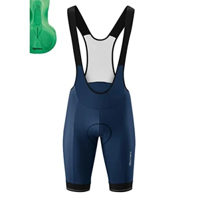 Abbildung von Gonso Herren Fahrradhose Sitivo BIB, kurze Radhose mit Träger, enganliegende Radlerhose innovativem Sitzpolster
