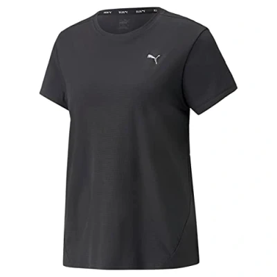 Abbildung von PUMA Favourite Damen Laufshirt Kurzarm, Blacks, L