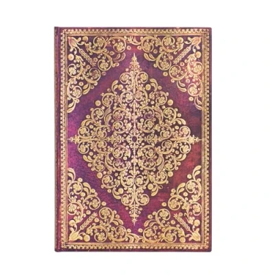 Abbildung von Viola (Diamond Rosette) Midi Lined Hardcover Journal: Hardcover, 120 gsm, ribbon marker, memento pouch, elastic closure