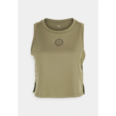 Abbildung von Puma Hyrox Sleeveless Top, Damen, Größe: Medium, Loden green