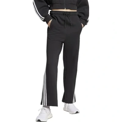 Abbildung von adidas Sportswear Future Icons Three Stripes OPEN HEM Jogginghose, Damen, Größe: Medium, Black