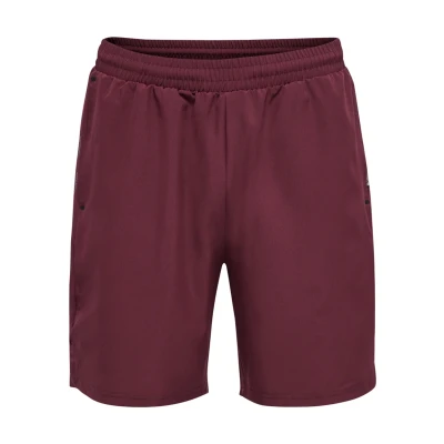 Abbildung von Hummel Hmlmove GRID kurze Sporthose, Herren, Größe: XXL, Grape wine