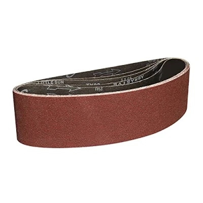 Abbildung von Sruhrak Schleifbänder 100X915mm,Professional Schleifband für Bandschleifer,für Holz Metall und Farbe (5 Stück, Körnung 40)