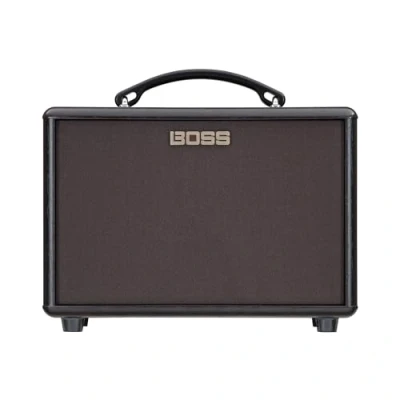 Abbildung von BOSS AC 22LX Akustikverstärker Kompakter Stereoverstärker mit innovativer Air Feel Technologie für Elektroakustik Gitarren und Sänger XLR Mikrofoneingang Integrierte Rhythmen &amp; Looper