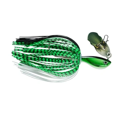 Abbildung von Rapala Rap v Fischerei Köderspiked Jig Blei freier Konstruktion (Wismut) Lure Frischwasser fließen Variable Schwimmtiefe Größe 10 cm / 28g Made in Estland Babybass