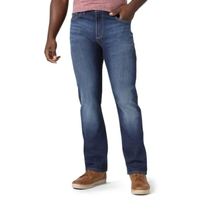 Abbildung von ALL TERRAIN GEAR X Wrangler Herren Slim Fit Straight Leg Jeans, Dusk, 30W / 30L