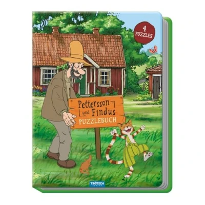 Abbildung von Trötsch Pettersson und Findus Puzzlebuch Rätselbuch Spielbuch Kinderbuch: Beschäftigungsbuch Entdeckerbuch